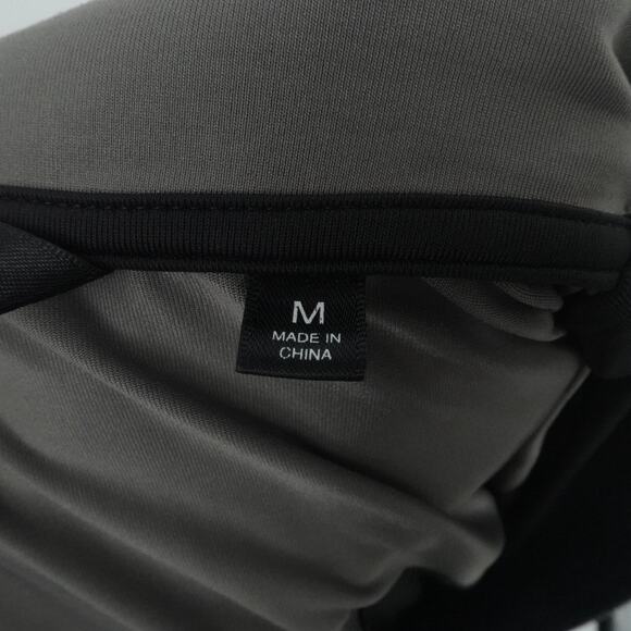 Travis Mathew Jacket Mens Medium Gray Black Tech Track Performance Full Zip Golf - Picture 4 of 13